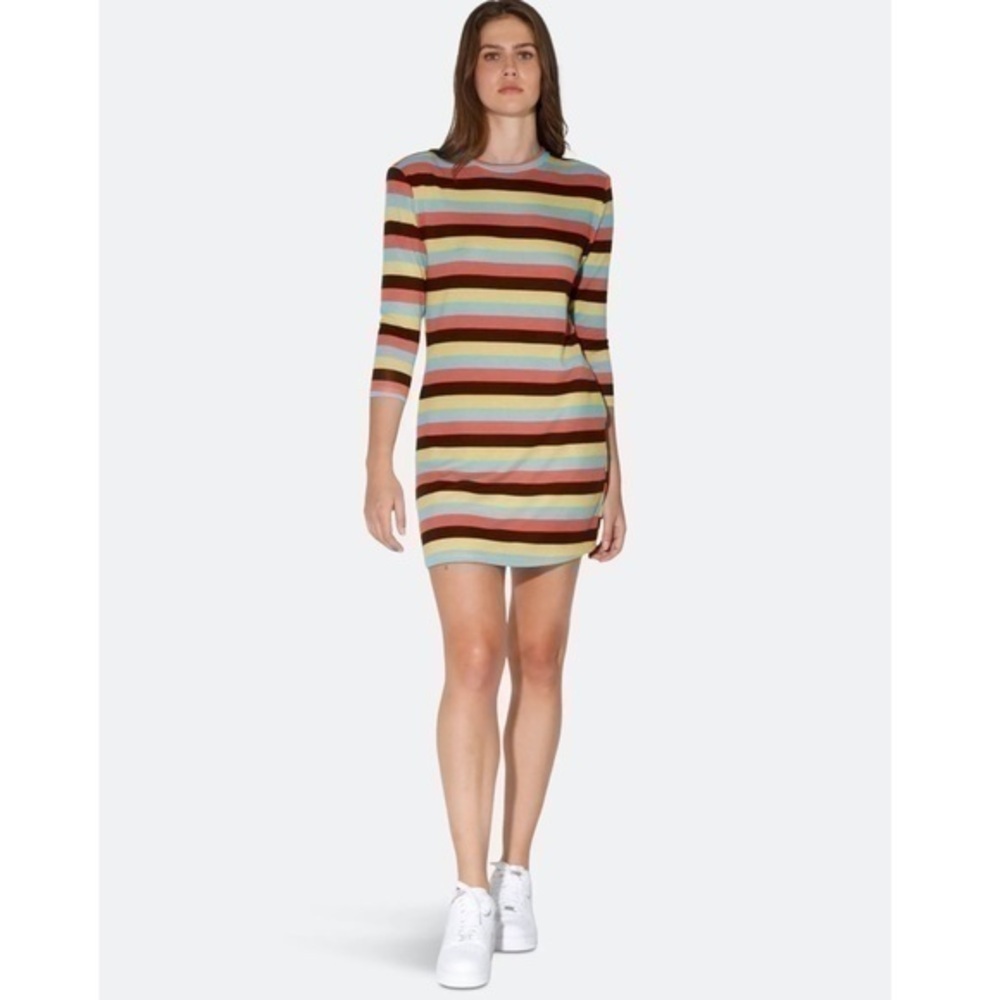 Walter Baker Aisha Dress, Mod Stripe Knit - Printed Knit